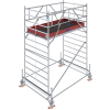 Aluminiowe rusztowanie jezdne Krause STABILO 500 (2,50 × 1,50 m) – wysokość robocza 4,5–14,5 m
